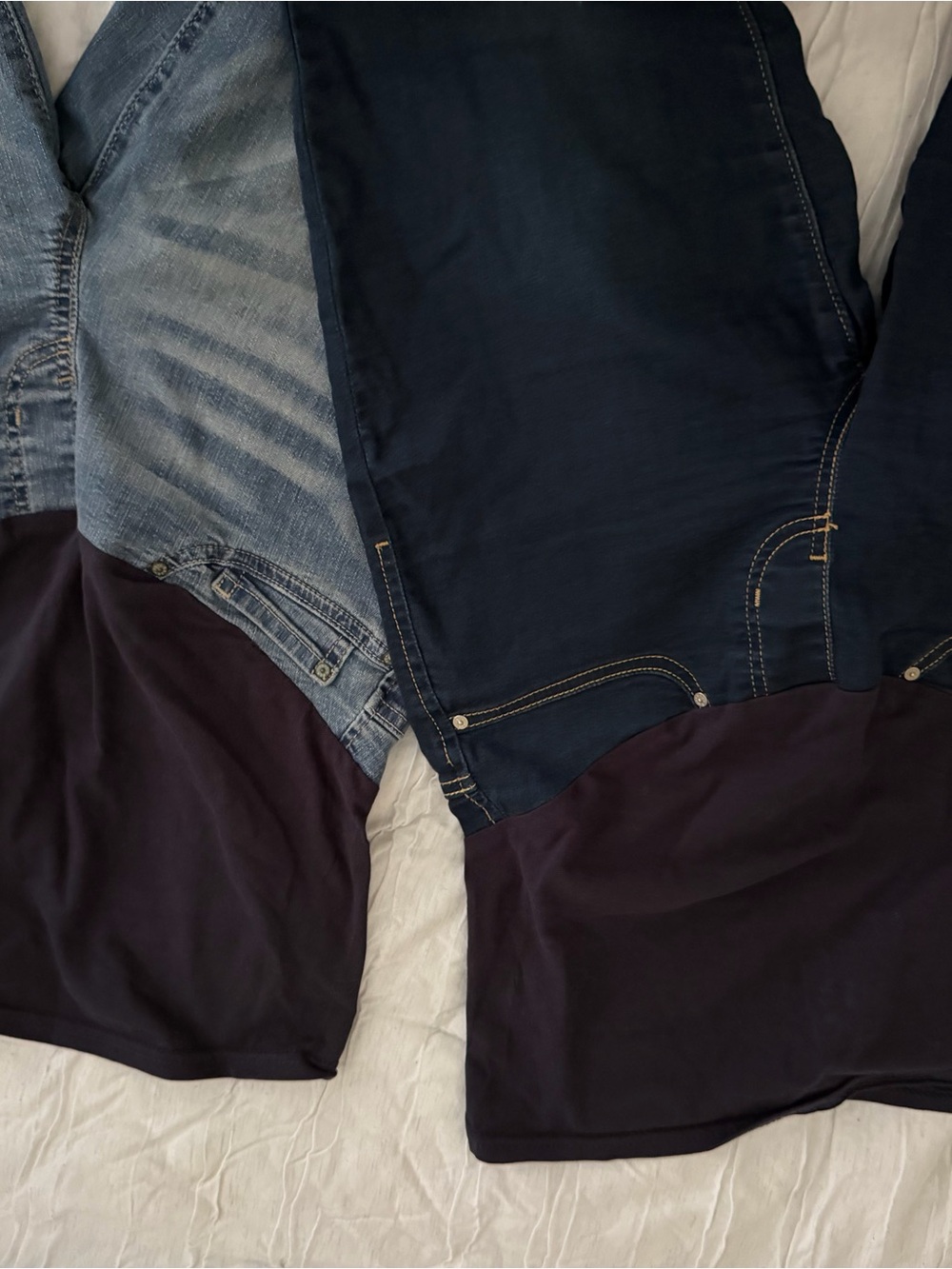 Levi's Signature Maternity Skinny - Navy with White Logo